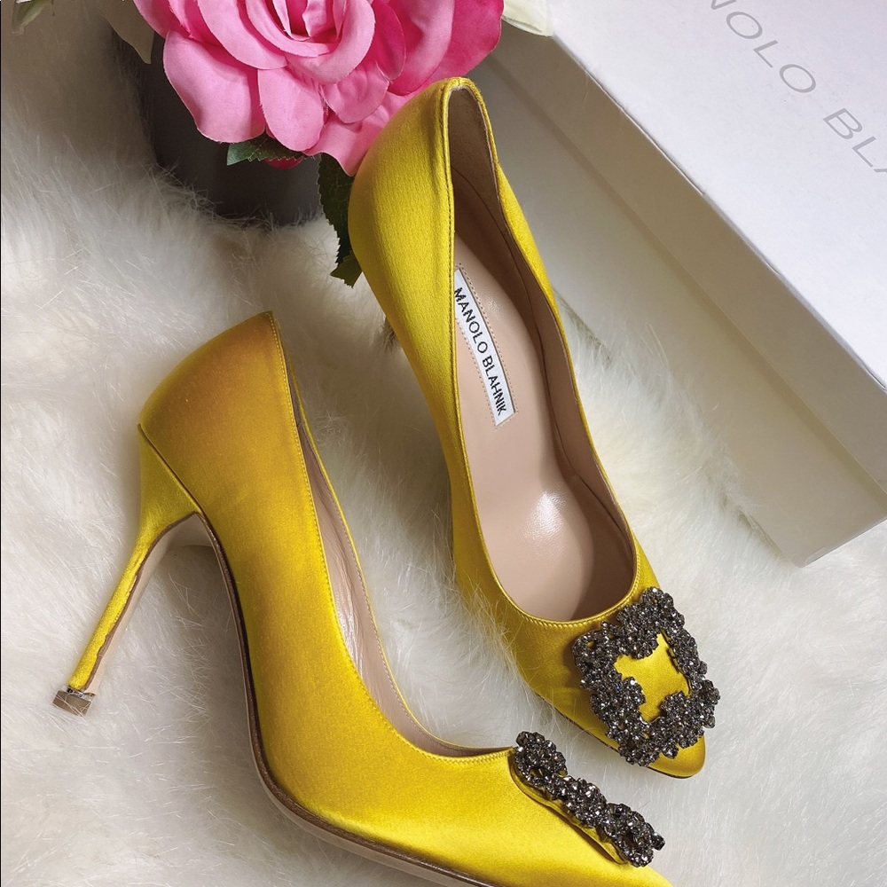 BNIB Manolo Blahnik 105mm - Picture 2 of 14